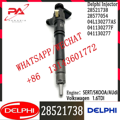 DELPHI original Diesel Fuel Injector 28521738 04L130277AS For SERT/SKOOA/AUdi/Volkswagen 1.6TDI