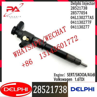 DELPHI original Diesel Fuel Injector 28521738 04L130277AS For SERT/SKOOA/AUdi/Volkswagen 1.6TDI