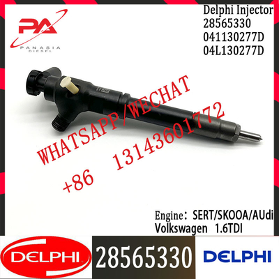 DELPHI original Diesel Fuel Injector 28565330 041130277D 28370681 04L130277D For SERT/SKOOA/AUdi/Volkswagen 1.6TDI