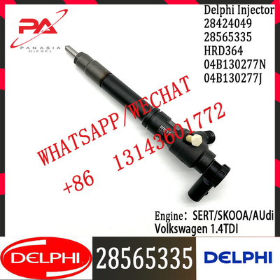 DELPHI original Diesel Fuel Injector 28424049 28565335 04B130277N 04B130277J For  SERT/SKOOA/AUdi/Volkswagen 1.4TDI