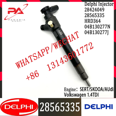 DELPHI original Diesel Fuel Injector 28424049 28565335 04B130277N 04B130277J For  SERT/SKOOA/AUdi/Volkswagen 1.4TDI