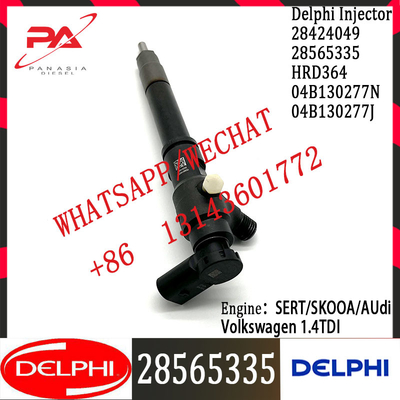 DELPHI original Diesel Fuel Injector 28424049 28565335 04B130277N 04B130277J For  SERT/SKOOA/AUdi/Volkswagen 1.4TDI