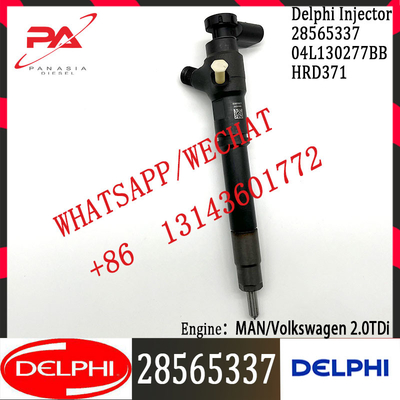 DELPHI original Diesel Fuel Injector 28565337 04L130277BB HRD371 For MAN/Volkswagen 2.0TDI