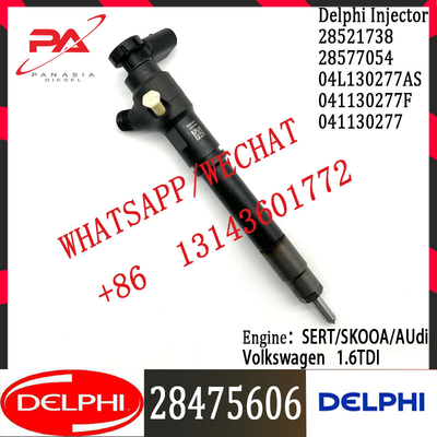 DELPHI original Diesel Fuel Injector 28577054 041130277F 28521738	04L130277AS For SERT/SKOOA/AUdi/Volkswagen 1.6TDI
