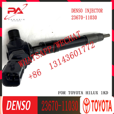 23670-0E030 23670-11030 Toyota Diesel Fuel Injectors For Hilux 2.8 2016 Reman