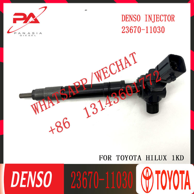 23670-0E030 23670-11030 Toyota Diesel Fuel Injectors For Hilux 2.8 2016 Reman