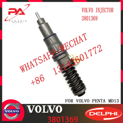 High Quality 4 pin Diesel Fuel Injector 3801369 Common Rail Injector BEBE4D18002 For V-O-L-V Truck PENTA MD13