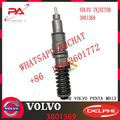 High Quality 4 pin Diesel Fuel Injector 3801369 Common Rail Injector BEBE4D18002 For V-O-L-V Truck PENTA MD13