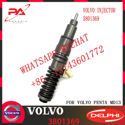 High Quality 4 pin Diesel Fuel Injector 3801369 Common Rail Injector BEBE4D18002 For V-O-L-V Truck PENTA MD13