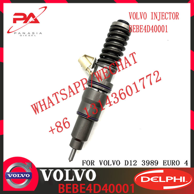 Diesel Engine 4 PINS Fuel Injector 20564425 BEBE4D10001 BEBE4D29001 BEBE4D40001 for V-O-L-V D12 JAPAN BUS