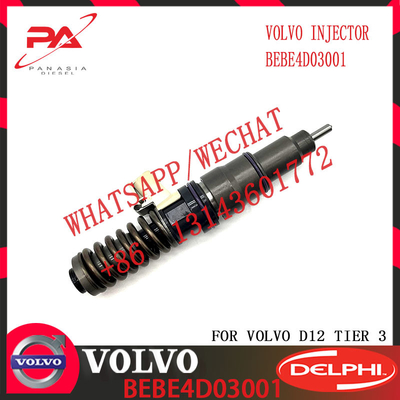 Diesel Fuel Injector 20530081 4 Pins Fuel Injection Nozzle BEBE4D03201 BEBE4D03001 For V-O-L-V D12 TIER 3