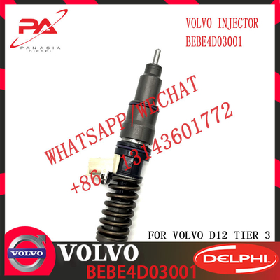 Diesel Fuel Injector 20530081 4 Pins Fuel Injection Nozzle BEBE4D03201 BEBE4D03001 For V-O-L-V D12 TIER 3