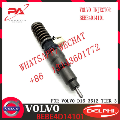 Diesel Fuel Injector 20780666 4 Pins EUI Unit Injector BEBE4D14001 BEBE4D14101 For V-O-L-V D16 3512 TIER 3