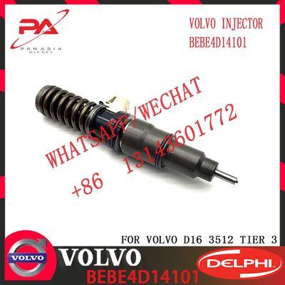 Diesel Fuel Injector 20780666 4 Pins EUI Unit Injector BEBE4D14001 BEBE4D14101 For V-O-L-V D16 3512 TIER 3