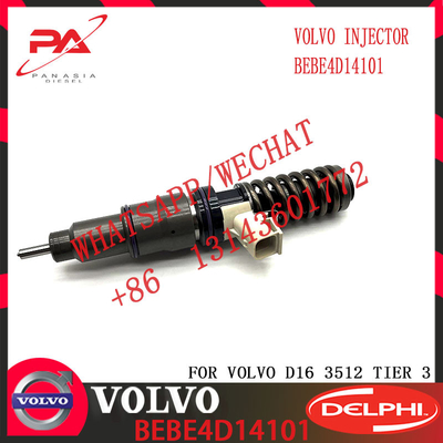 Diesel Fuel Injector 20780666 4 Pins EUI Unit Injector BEBE4D14001 BEBE4D14101 For V-O-L-V D16 3512 TIER 3