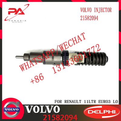 21582094 BEBE4D35001 Diesel Fuel Injector For VOL-VO TRUCK RENAULT 11LTR EURO3 LO E3.18 7421582094 21644596 85003948