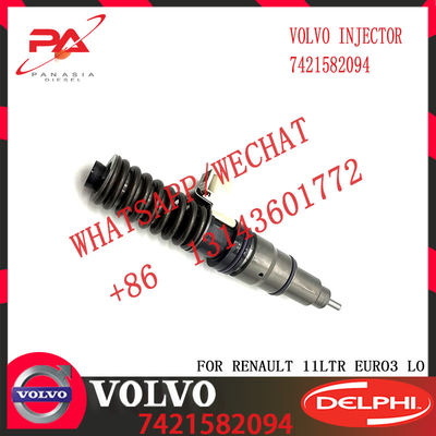 21582094 BEBE4D35001 Diesel Fuel Injector For VOL-VO TRUCK RENAULT 11LTR EURO3 LO E3.18 7421582094 21644596 85003948
