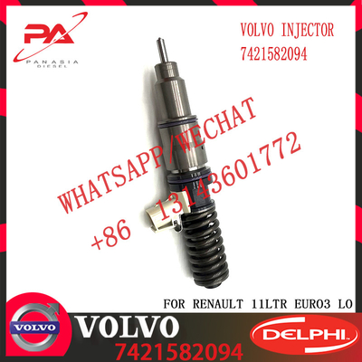 21582094 BEBE4D35001 Diesel Fuel Injector For VOL-VO TRUCK RENAULT 11LTR EURO3 LO E3.18 7421582094 21644596 85003948