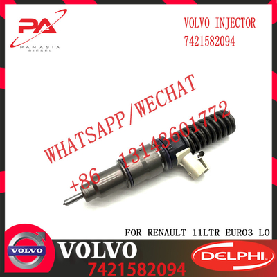 21582094 BEBE4D35001 Diesel Fuel Injector For VOL-VO TRUCK RENAULT 11LTR EURO3 LO E3.18 7421582094 21644596 85003948