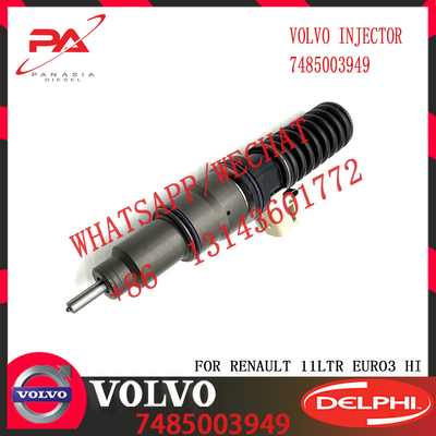 Diesel Fuel Injector 20555521 7421028880 7421644598 7485003042 7485003949 for V-O-L-V RENAULT 11LTR EURO3 HI