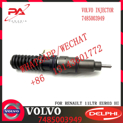 Diesel Fuel Injector 20555521 7421028880 7421644598 7485003042 7485003949 for V-O-L-V RENAULT 11LTR EURO3 HI