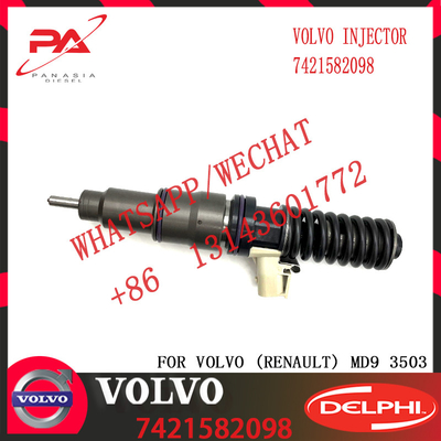 Common Rail Diesel Fuel Injector 21582098 BEBE4D36001 7421582098 for V-O-L-V (RENAULT) MD9 3503
