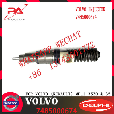 Diesel Fuel Injector 21582101 7421644602 7485000674 7485003951 7421582101 E3.18 for V-O-L-V RENAULT 11LTR EURO3 HI