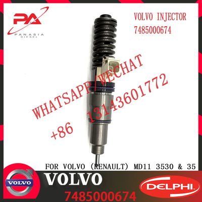 Diesel Fuel Injector 21582101 7421644602 7485000674 7485003951 7421582101 E3.18 for V-O-L-V RENAULT 11LTR EURO3 HI