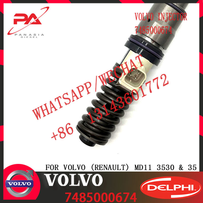 Diesel Fuel Injector 21582101 7421644602 7485000674 7485003951 7421582101 E3.18 for V-O-L-V RENAULT 11LTR EURO3 HI