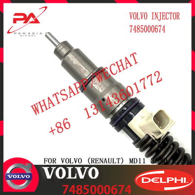 Diesel Fuel Injector 21582101 7421644602 7485000674 7485003951 7421582101 E3.18 for V-O-L-V RENAULT 11LTR EURO3 HI