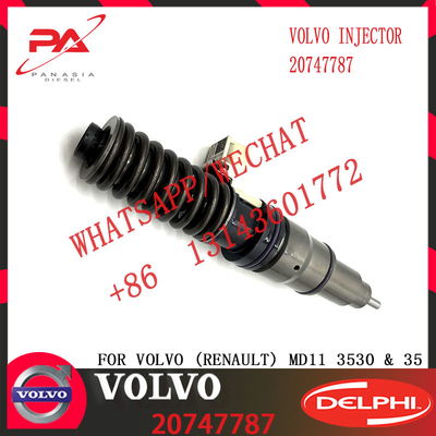 Diesel Engine 4 PINS Fuel Injector 20747787 for V-O-L-V (RENAULT) MD11 3530 & 35 with 9.5 MM BORE L195PBC