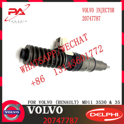 Diesel Engine 4 PINS Fuel Injector 20747787 for V-O-L-V (RENAULT) MD11 3530 & 35 with 9.5 MM BORE L195PBC