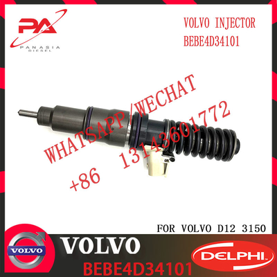 New Common Rail Fuel Injector 20847327 20530081 22172535 BEBE4D34001 BEBE4D34101 for V-O-L-V D12D excavator truck EC360B