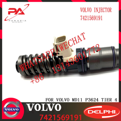 Common Rail Diesel Fuel Injector 21569191 For Vol-vo FH12, FH13 Engine Nozzle BEBE4N01001 7421569191
