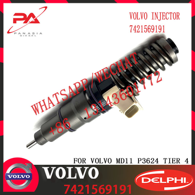 Common Rail Diesel Fuel Injector 21569191 For Vol-vo FH12, FH13 Engine Nozzle BEBE4N01001 7421569191