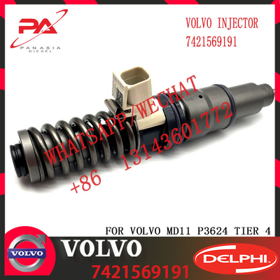 Common Rail Diesel Fuel Injector 21569191 For Vol-vo FH12, FH13 Engine Nozzle BEBE4N01001 7421569191