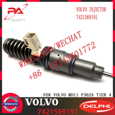 Common Rail Diesel Fuel Injector 21569191 For Vol-vo FH12, FH13 Engine Nozzle BEBE4N01001 7421569191