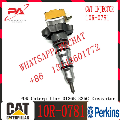 Excavator 3126 3126B 3126E Engine Spare Parts Fuel Injector 222-5966 10R-0781