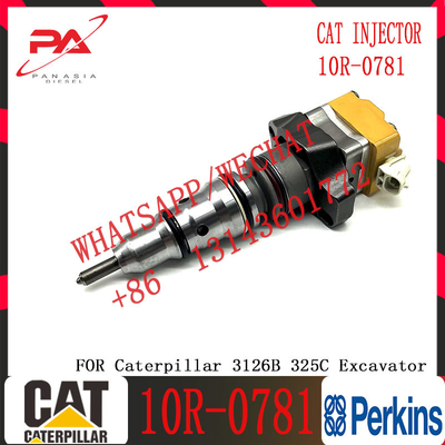 Excavator 3126 3126B 3126E Engine Spare Parts Fuel Injector 222-5966 10R-0781