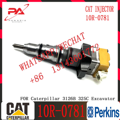 Excavator 3126 3126B 3126E Engine Spare Parts Fuel Injector 222-5966 10R-0781