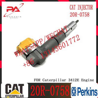 Diesel fuel injector Engine Parts Common Rail Inyector 1747526 174-7526 20R-0758 For C-A-T C-A-Terpillar 3412E Engine Truck