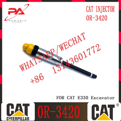 Diesel Fuel Injector 4W-7016 0R-1743 0R-3420 for C-A-Terpillar 3208 Engine C-A-T injector