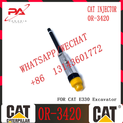 Diesel Fuel Injector 4W-7016 0R-1743 0R-3420 for C-A-Terpillar 3208 Engine C-A-T injector