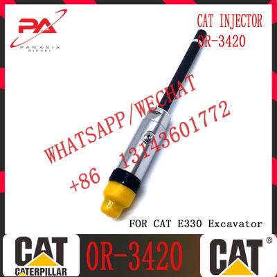 Diesel Fuel Injector 4W-7016 0R-1743 0R-3420 for C-A-Terpillar 3208 Engine C-A-T injector