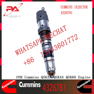 Cum-mins Fuel Injector 4928346 Diesel Injector 3766446 4326780 4326781 for QSX23 QSX45 QSX60