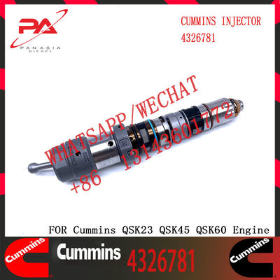 Cum-mins Fuel Injector 4928346 Diesel Injector 3766446 4326780 4326781 for QSX23 QSX45 QSX60