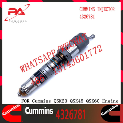 Cum-mins Fuel Injector 4928346 Diesel Injector 3766446 4326780 4326781 for QSX23 QSX45 QSX60