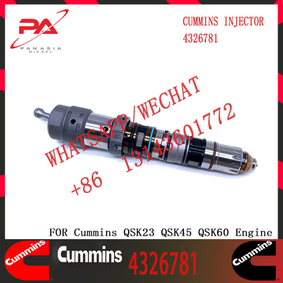 Cum-mins Fuel Injector 4928346 Diesel Injector 3766446 4326780 4326781 for QSX23 QSX45 QSX60