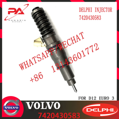 common rail injector 20430583 BEBE4C00101 VOE20430583 for Renault DX12 V-O-L-V D12C D12D FH/NH/FM12 fuel injector 74204305