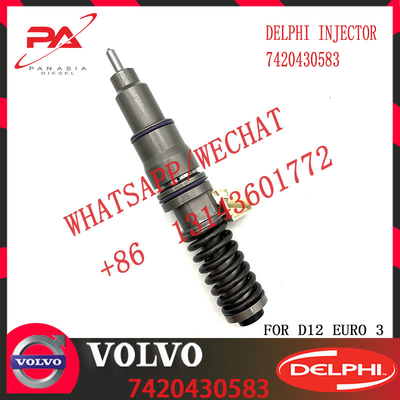 common rail injector 20430583 BEBE4C00101 VOE20430583 for Renault DX12 V-O-L-V D12C D12D FH/NH/FM12 fuel injector 74204305